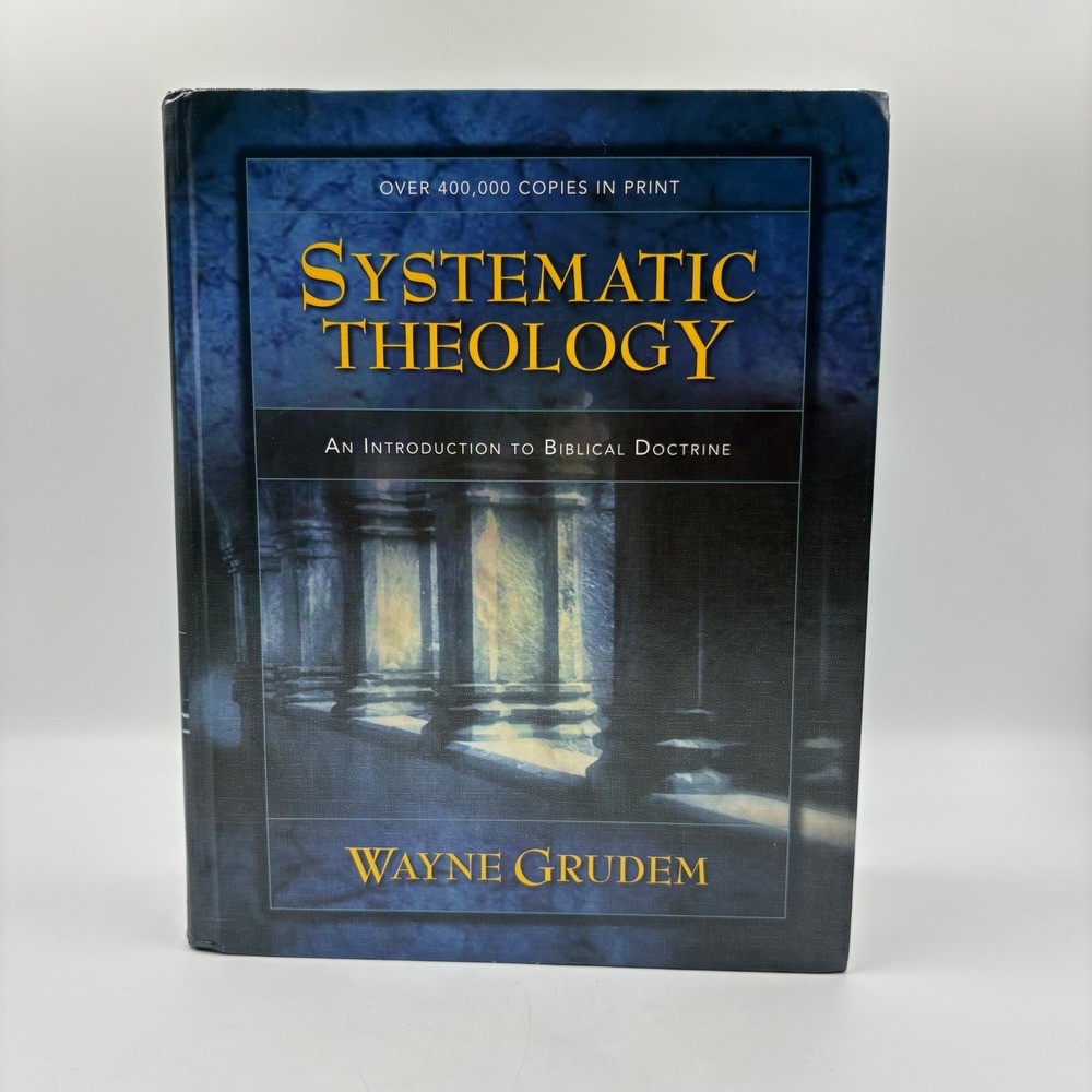 Zondervan Systematic Theology Wayne Grudem Blue Good Biblical Doctrine Hardcover